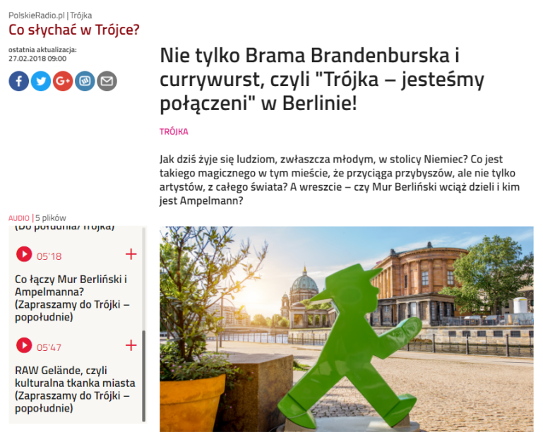 Trójka Polskie Radio - RAW Gelände